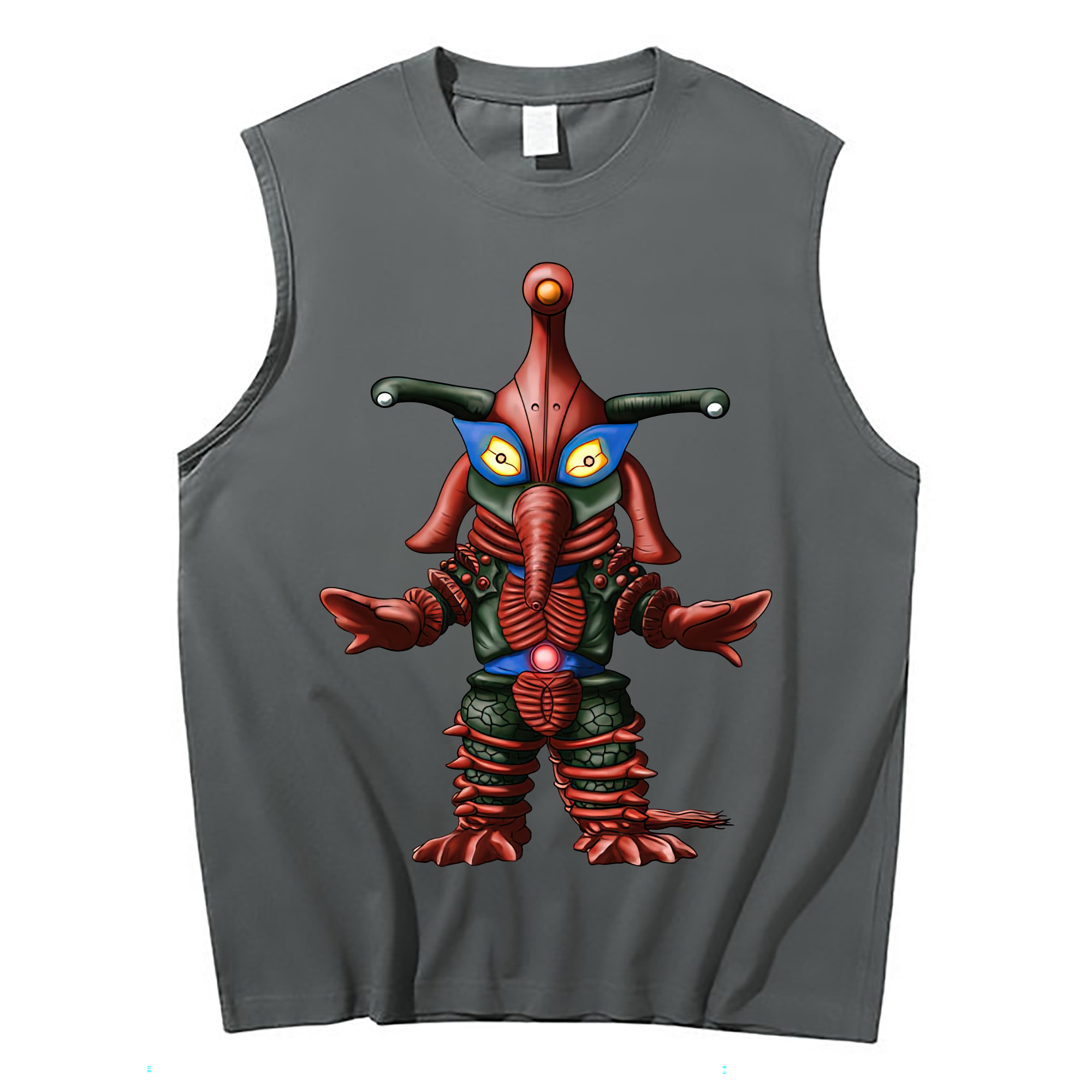 （画像用） ウルトラマン Ultraman コットン100％タンクトップ（フロントプリント）